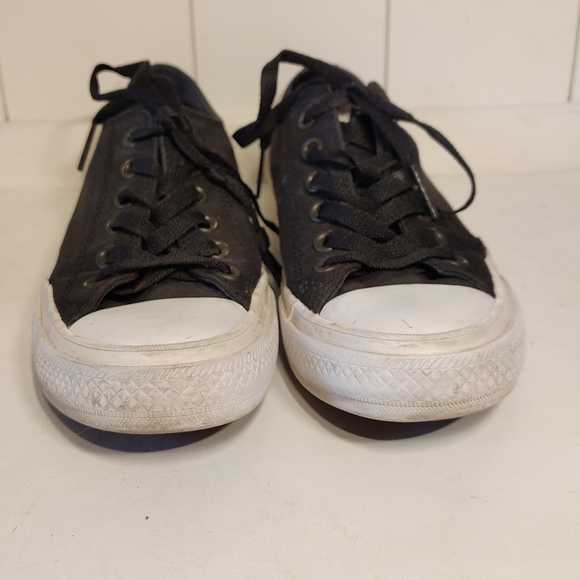 Converse All Star Chuck Taylor II Lunarlon Men's Sz 6 Black White Low Tops - Picture 2 of 13